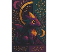 Fractured Timelines Dragon || Lined Notebook, 6x9, 120 Pages: Celestial-themed notebook for reflection, planning, or writing rituals