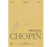 Fradaric Chopin Preludes Op. 28 for Piano Solo Sheet Music Chopin National Edition Volume VII Urtext Edition Edited by Jan Ekier Authorized Edition with Performance and Source Commentary