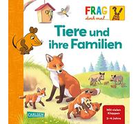 Frag doch mal ... die Maus: Tiere und ihre Familien: Erstes Sachwissen | Pappbilderbuch mit Klappen ab 2 Jahren