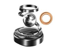 Fragancia de automóviles Ambientador de automóvil giratorio con energía solar, difusor de aromaterapia giratoria | Aromaterapia de purterapia de aire rotativo para automóvil, vehículo, en casa, vida