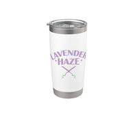 Fragancia de jardín de lavanda Haze Plant Vaso térmico de acero inoxidable de doble pared