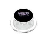 Fragancia de jardín Lavender Queen Plant PopSockets PopGrip para MagSafe