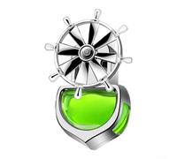 Fragancia para coche con compatibilidad de salida de aire, proporciona un efecto de aromaterapia continuo y mejora el entorno interior del vehículo (verde)