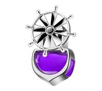 Fragancia para coche con compatibilidad de salida de aire, proporciona un efecto de aromaterapia continuo y mejora el entorno interior del vehículo (morado)