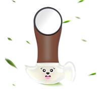 Fragancia para coche, diseño de animales de dibujos animados de PVC, adorno de aromaterapia, decoración interior de coche, colgante de espejo retrovisor para remolque, camión, automóvil, sedán