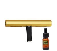 Fragancia Para Coche - Perfume Para Aromaterapia Y Decoración De Toma De Corriente - Perfume Para Auto Creativo Con Ventilador De Rejilla De Aleación De Aluminio | Para Interior De Auto Dormitorio Bañ