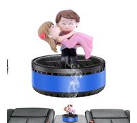 Fragancia solar para coche, difusor de fragancia para coche, ambientador de coche, difusor de fragancia, figuras de abrazo, rotación de aromaterapia, accesorios interiores del coche