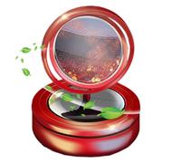 Fragancia solar para coche,Purificador de coche con energía solar | Decoración solar de aromaterapia con movediza | Ambientadores de aire para coche, decoración creativa giratoria Solar para Perfume d