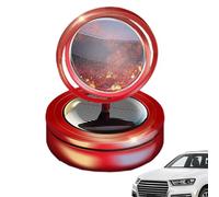 Fragancia solar para coche,Purificador de coche con energía solar - Decoración solar de aromaterapia con movediza | El difusor solar giratorio del aceite del aromaterapia, rotación solar de los