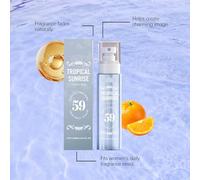 Fragancia Tropical de Vainilla Y Palomitas de Maíz: Aroma Fresco a Rosa, Realza El Encanto Personal, Fragancia Duradera(Zesty Citrus,2pcs)