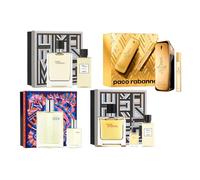 Fragancias para hombre de varias marcas: Set 1 Million de Paco Rabanne (fragancia de 100 ml y de 10 ml)