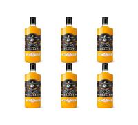 FRAGAT MANGO Caja 6 Botellas | Crema de Mango con Agave 70 ebida Cremosa Premium | Sabor Dulce y Fresco | Lácteos y Agave Mexicano | Ideal Muy Fría | 15% Alc.