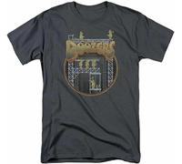 Fraggle Rock Doozers Construction T Shirt Mens TV Show Charcoal Black Black