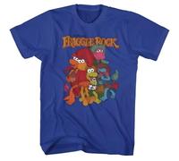 Fraggle Rock Friends Group T Shirt Royal