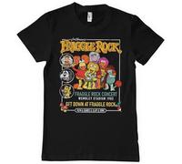 Fraggle Rock Licenciado Oficialmente Concert Camiseta para Hombre (Negro), Large