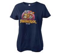 Fraggle Rock Licenciado Oficialmente Since 1983 Camiseta de Mujeres (Azul Marino), XX-Large