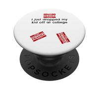 Frágil Colegio Drop Off Humor Vacío Nido Risas PopSockets PopGrip Adhesivo