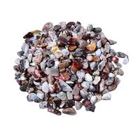 Fragmento de cristal, Rocas de cristales, curativos, grava cristal ágata enredada, 500G, 1000G(79mm,1000G)