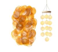 Fragmentos de concha redondos, 100 piezas para crear colgantes, colgantes de concha natural | Para mujeres y niñas, estudiantes de arte adultos, aficionados, artistas, bodas, , casa, bricolaje