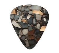 Fragmentos metálicos, palas de guitarra, bajo, guitarra eléctrica o Hawaii de cuatro cuerdas (12 paquetes, finas, medianas, pesadas)