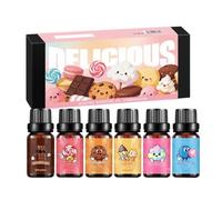 Fragrance Oil | 6 Pieces Candy Scents Set | Scented Oils | For Women | Scented Oils for Women, , Skin, Room, House, Dating, Party, Bath Ball Fragrance Oil for Soap Making 6 Piece Long-Lasting C