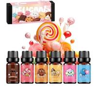 Fragrance Oils for Candle Making - 6 Pieces Durable Caramel Diffusers Oil Set | For Use on Women, Men, Ladies, Skin, Room, Home, Dating (A)