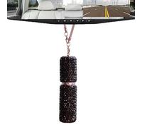Fragrance Vial, portátil coche Air Freshener, 3,46 x 0,98 pulgadas pulverizador de con tapa, contenedor colgante interior, botella de perfume compacta con estilo elegante, de vehículo