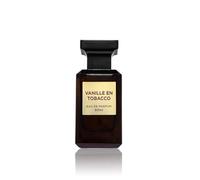 Fragrance World Vanille En Tobacco para unisex Eau de Parfum Spray, 2.7 onzas