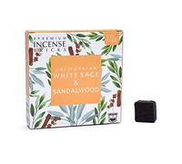 Fragrancia Aromafume - Ladrillos de Incienso de Salvia Blanca y sándalo (1 Caja = 9 Ladrillos)