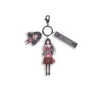 Fragrant Flower Blooms with Dignity Anime Caricatura Mochila Colgante Llavero Waguri Kaoruko Colgante Llavero