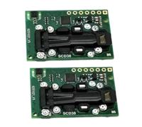 Frahou 2 módulos de sensor de calidad del aire SCD30 para mediciones de CO2 y T Modbus PWM SCD30, sensor de gas dióxido de carbono.