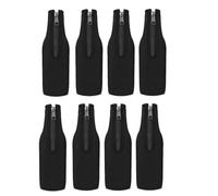 Frahou Bolsas de enfriamiento para de cerveza, fundas térmicas de neopreno extra gruesas con cremallera, mantiene las manos frías y calientes, 12 OZ, paquete de 8