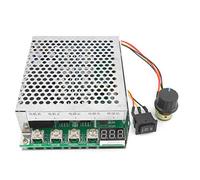 Frahou DC 10-55 V 100 A 3000 W Motor Regulador de número giratorio PWM Control Reversible Control de avance y Revolución Regulador