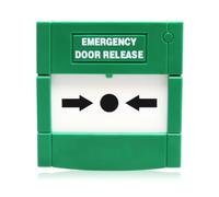 Frahou Interruptor de restablecimiento de incendio, interruptor de alarma de incendio, botón de restablecimiento de llave, control de acceso, botón de activación manual de alarma de incendio