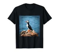 Frailecillo Atlántico Aves Marinas Vida Silvestre Costera Océano Natural Camiseta