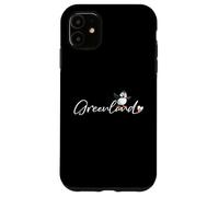 Frailecillo de Groenlandia con Bandera de corazón - Lindo Recuerdo ártico Carcasa para iPhone 11