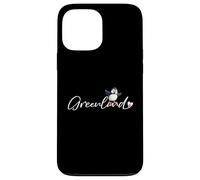 Frailecillo de Groenlandia con Bandera de corazón - Lindo Recuerdo ártico Carcasa para iPhone 13 Pro MAX