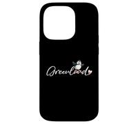 Frailecillo de Groenlandia con Bandera de corazón - Lindo Recuerdo ártico Carcasa para iPhone 14 Pro