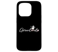 Frailecillo de Groenlandia con Bandera de corazón - Lindo Recuerdo ártico Carcasa para iPhone 15 Pro