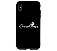 Frailecillo de Groenlandia con Bandera de corazón - Lindo Recuerdo ártico Carcasa para iPhone XS MAX