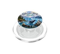 Frailecillos de Glacier Bay Alaska AK, Osos Grisly whate Nutrias Marinas PopSockets PopGrip para MagSafe