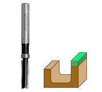 Fraiser Fresa copiadora - fresa para madera con rodamiento, diámetro 6,4 mm, vástago 6 mm - compatible con fresadora para madera y tupia fresadora