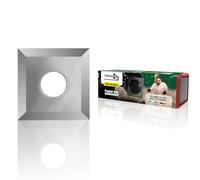 Fraiser TORNADO Cuchillas de recambio 10 uds. para la fresadora de madera U2300, alta dureza, cuadradas 10,5x10,5x1,5, afiladas por 4 lados, fijables con tornillo