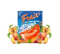 Fraix Bebida en polvo de melocotón, paquete de 50 unidades (50 x 100 g), polvo instantáneo de frutas con sabor a melocotón, polvo de fruta perfecto para viajes, fiesta de cumpleaños