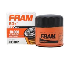 Fram Extra Guard PH3614 - Filtro de aceite para motor (10.000 kilómetros, intervalo, intervalo, centrifugado)