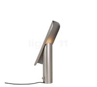 Frama T-Lamp, lámpara de sobremesa LED, acero inoxidable cepillado