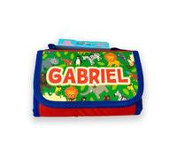 Framan Bolsa térmica porta alimentos con nombres. Plegable con material aislante en el interior (Gabriel)