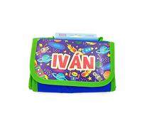 Framan Bolsa térmica porta alimentos con nombres. Plegable con material aislante en el interior (Ivan)