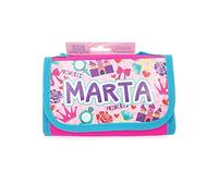 Framan Bolsa térmica porta alimentos con nombres. Plegable con material aislante en el interior (Marta)