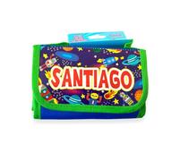 Framan Bolsa térmica porta alimentos con nombres. Plegable con material aislante en el interior (Santiago)